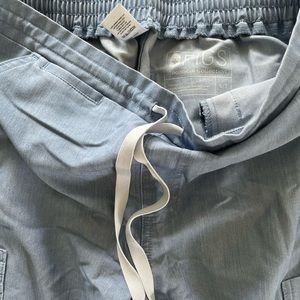 Figs small tall yola pants in limited edition light jean color